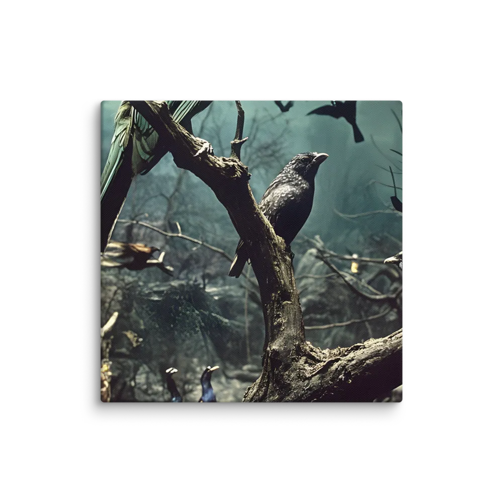 Whispers of the Avian Realm | Canvas | 6″×6″