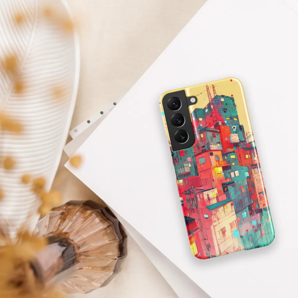 Urban Symphony of Color | Phone Case |  S22 | Snap Case | Glossy