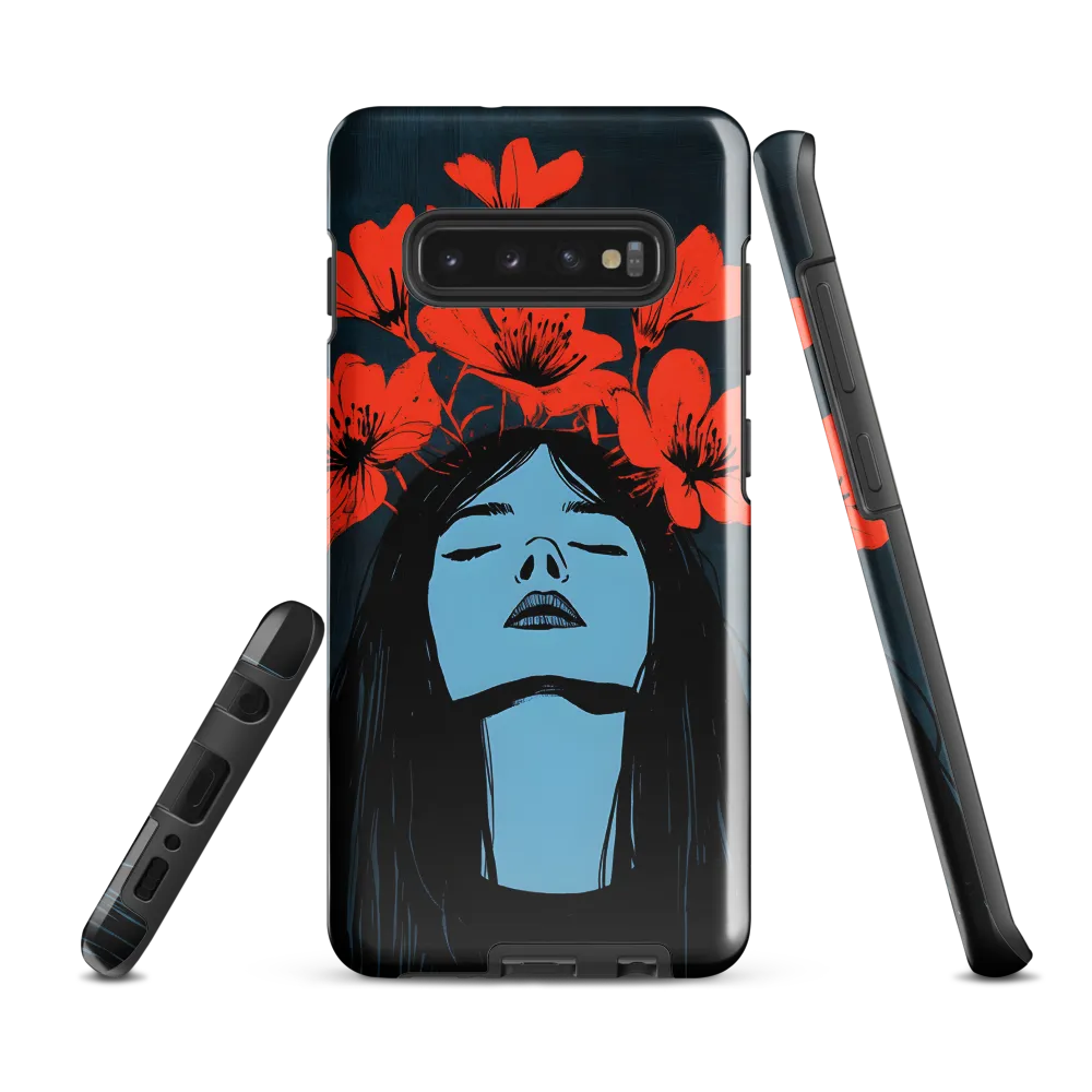 Crowned in Bloom | Phone Case |  S10 Plus | Tough Case | Glossy