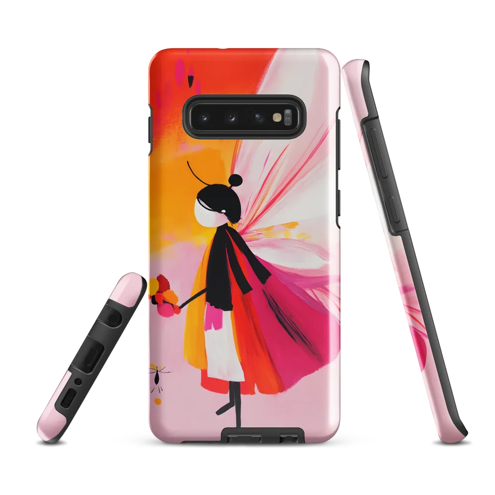 Whispers of a Floral Fairy | Phone Case |  S10 Plus | Tough Case | Glossy