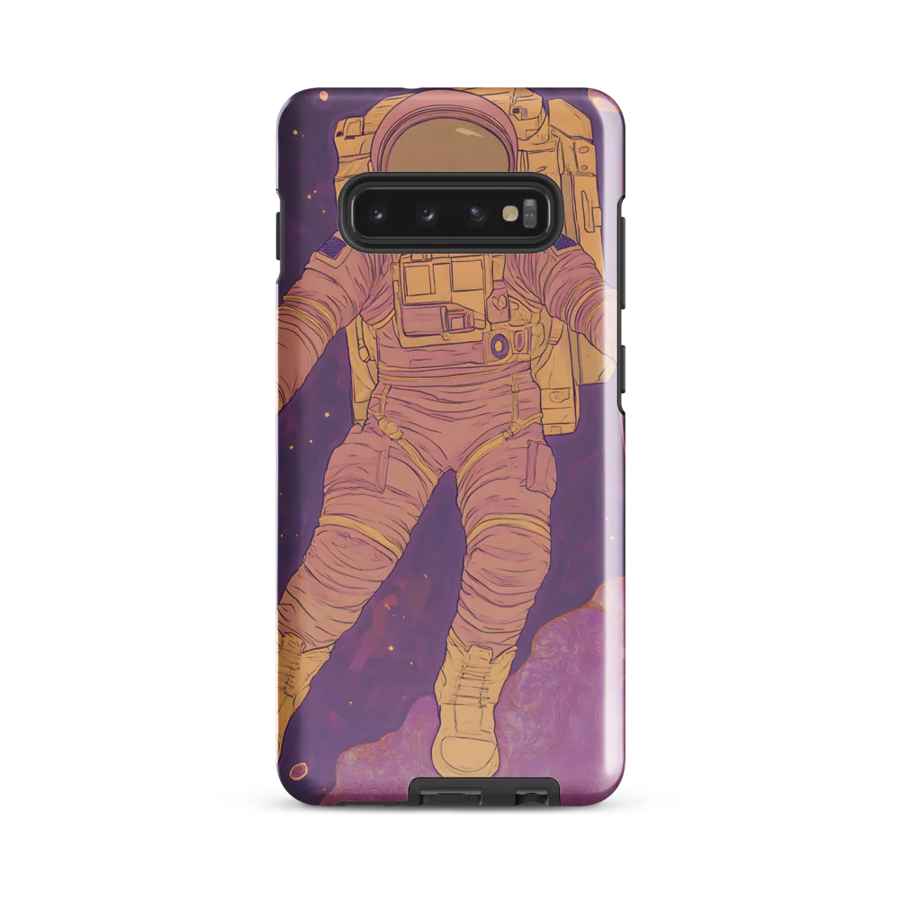 Floating Through the Cosmos | Phone Case |  S10 Plus | Tough Case | Glossy