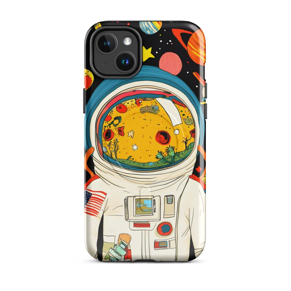 Cosmic Curiosity: Journey Within the Helmet