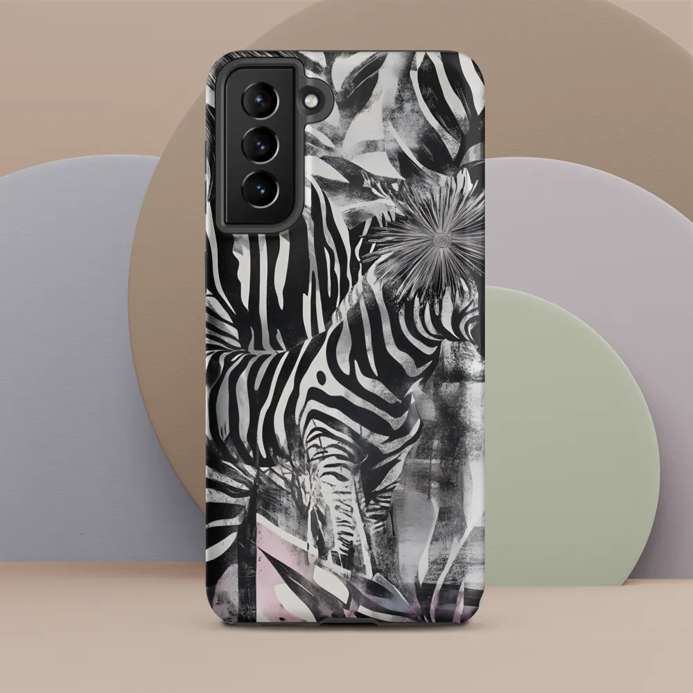 Zebra in the Jungle of Illusions | Phone Case |  S21 Plus | Tough Case | Matte