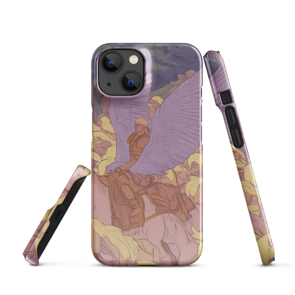 The Winged Guardian | Phone Case |  14 | Snap Case | Glossy