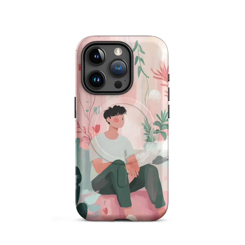 Serenity Among Nature | Phone Case |  15 Pro | MagSafe® Tough Case | Matte