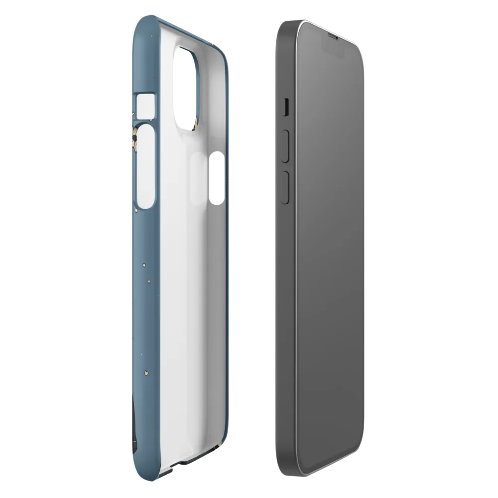 Floral Serenity: A Portrait of Tranquility | Phone Case |  14 Plus | Snap Case | Matte