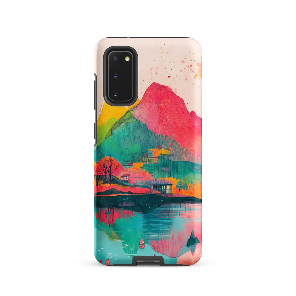 Vibrant Serenity: A Surreal Landscape