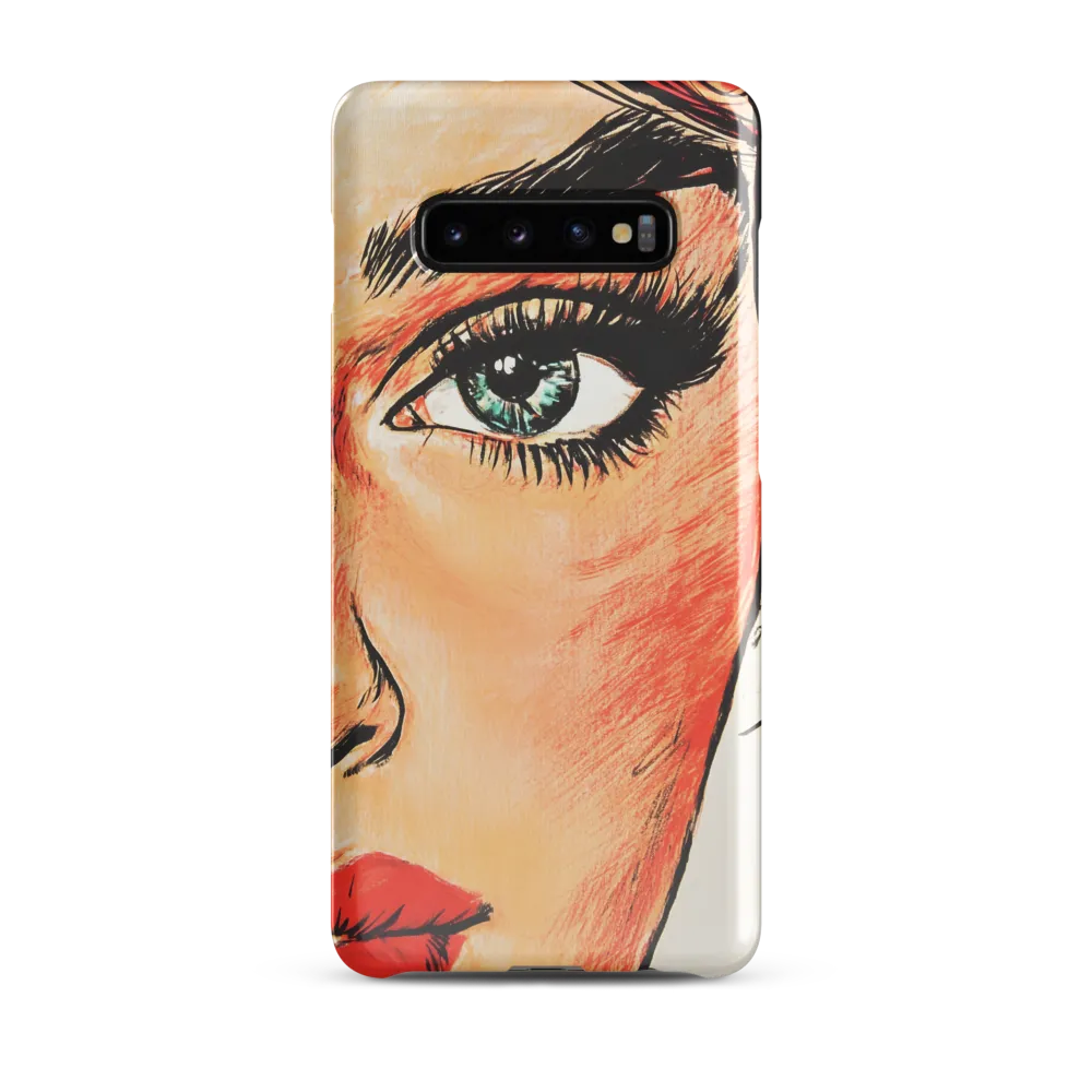 Gaze of Elegance | Phone Case |  S10 Plus | Snap Case | Glossy