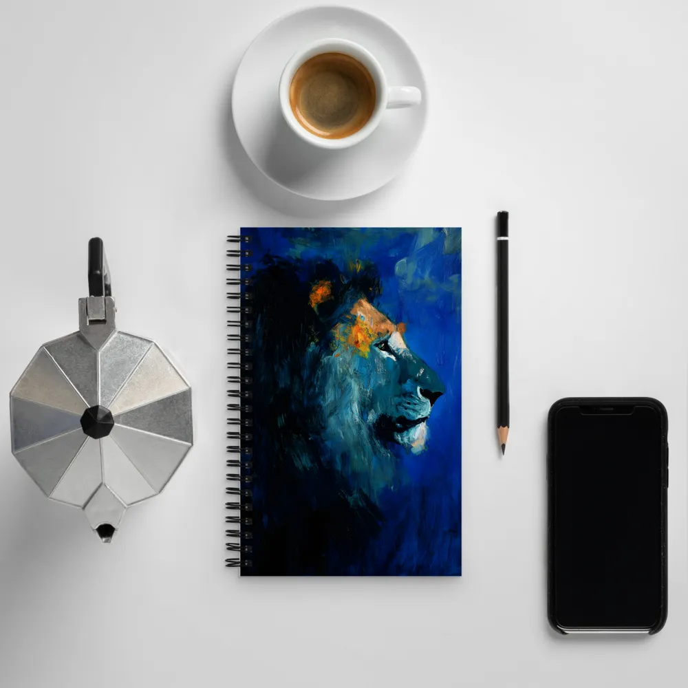 Majesty in Blue | Spiral Notebook