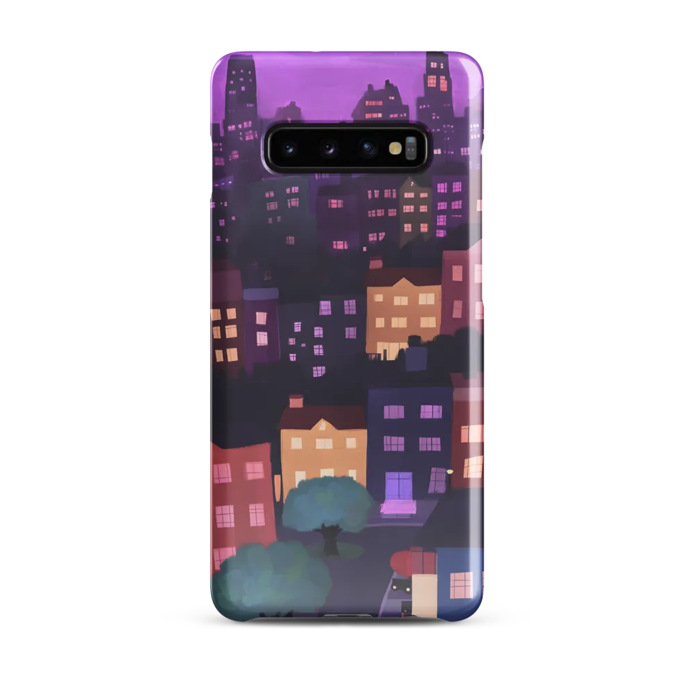 Serene City Nights | Phone Case |  S10 Plus | Snap Case | Glossy