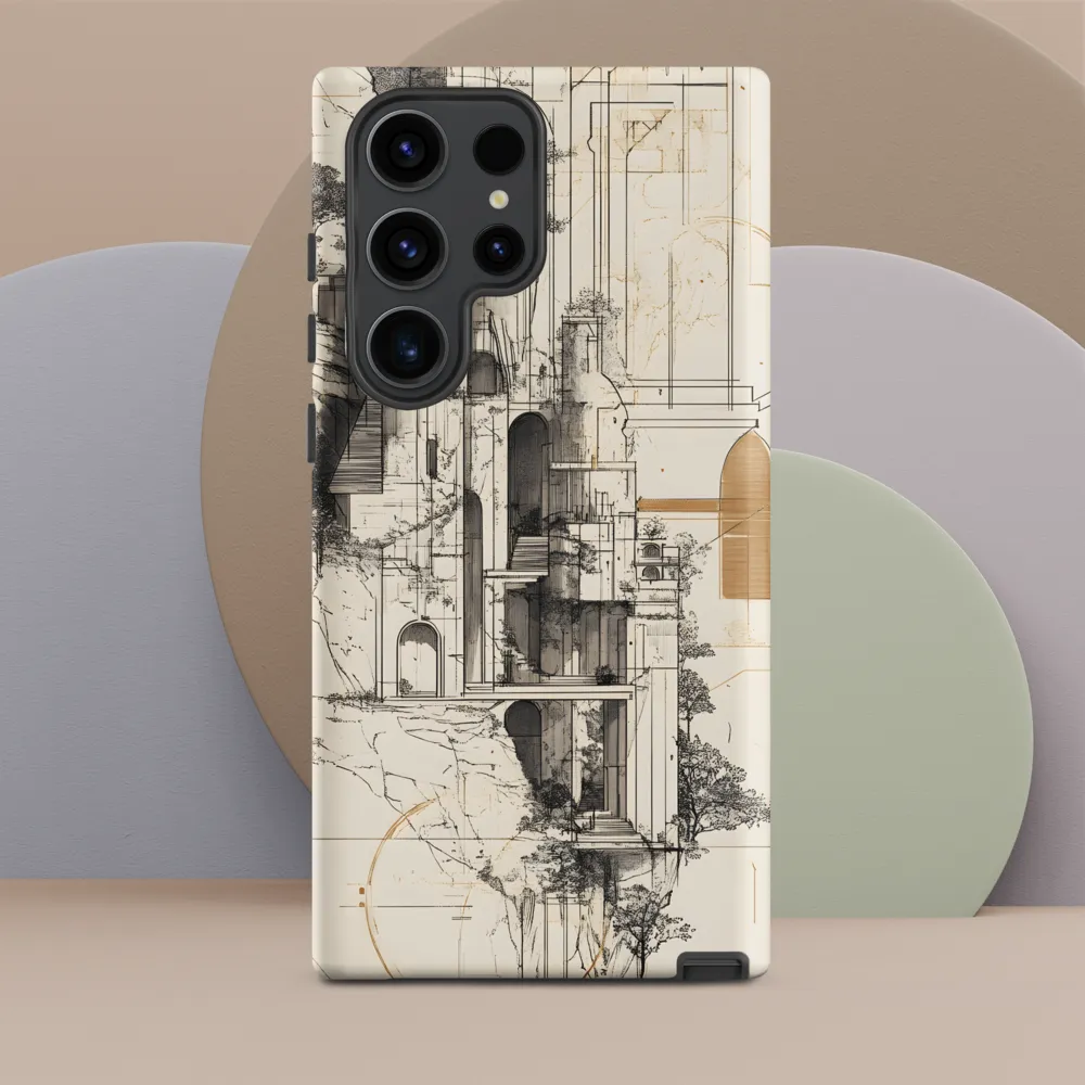 Ethereal Architectures | Phone Case |  S23 Ultra | Tough Case | Matte