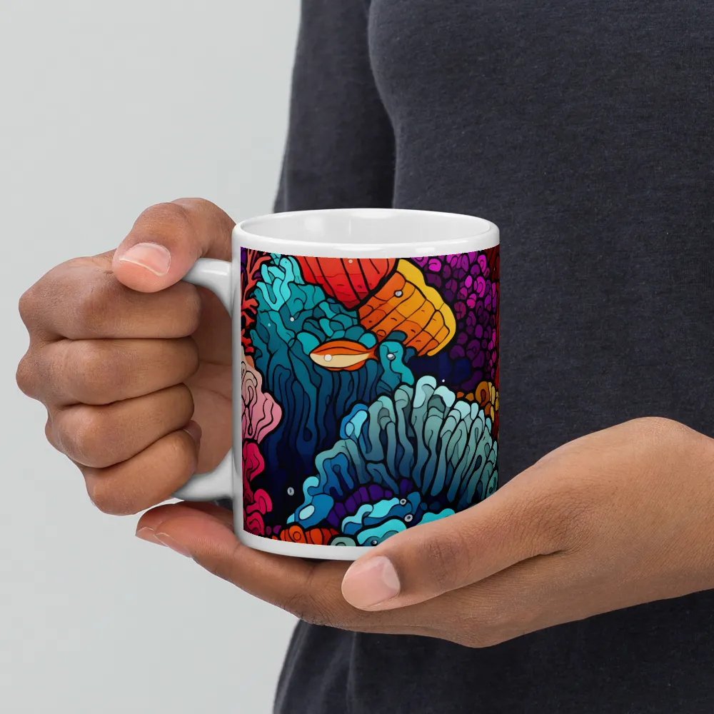 Vibrant Underwater Symphony | Mugs | Multiple Sizes & Colors