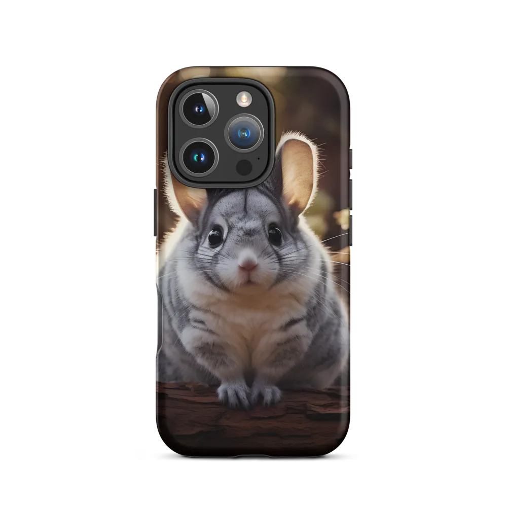 Curious Chinchilla in the Forest