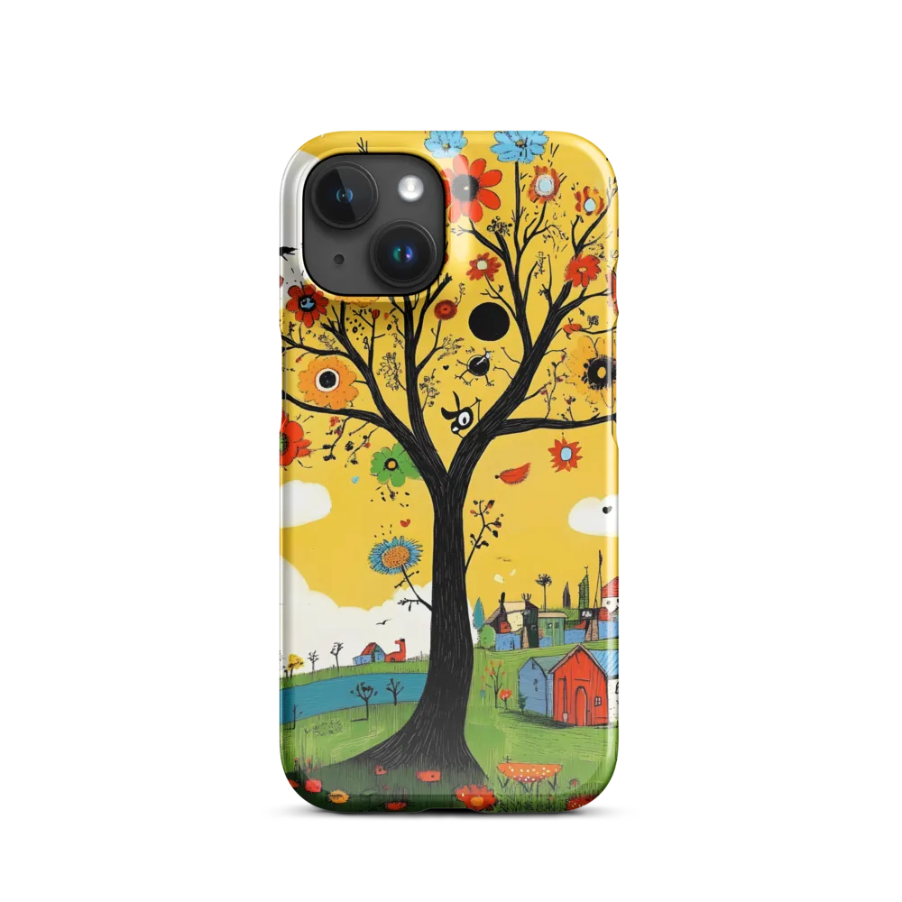 Whimsical Blooms of Life | Phone Case |  15 | Snap Case | Glossy