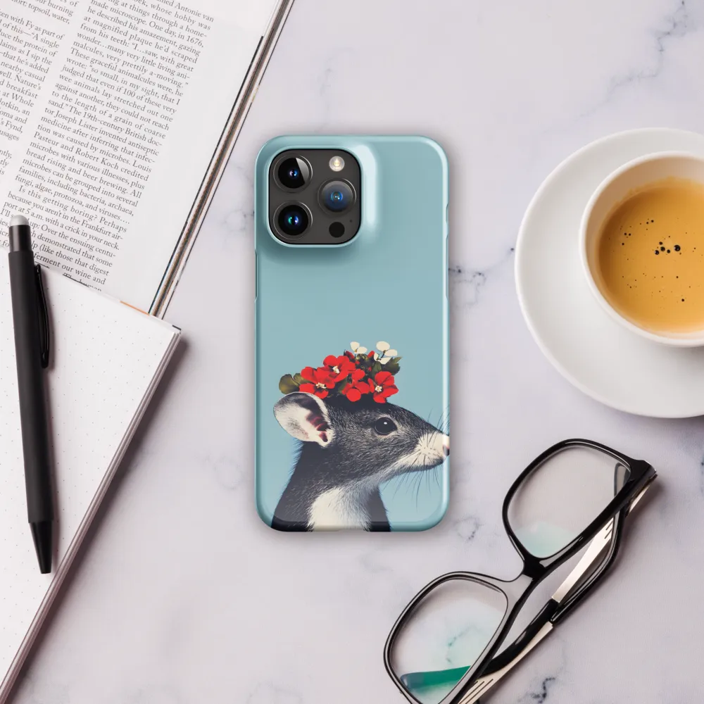 Whimsical Flora: A Mouse's Floral Crown