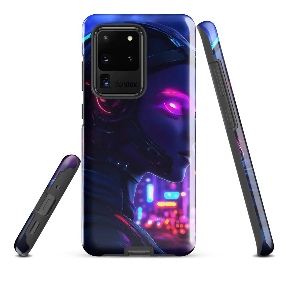 Neon Dreams: A Cyborg's Mystique