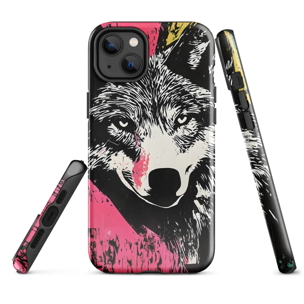 Intense Gaze of the Wolf