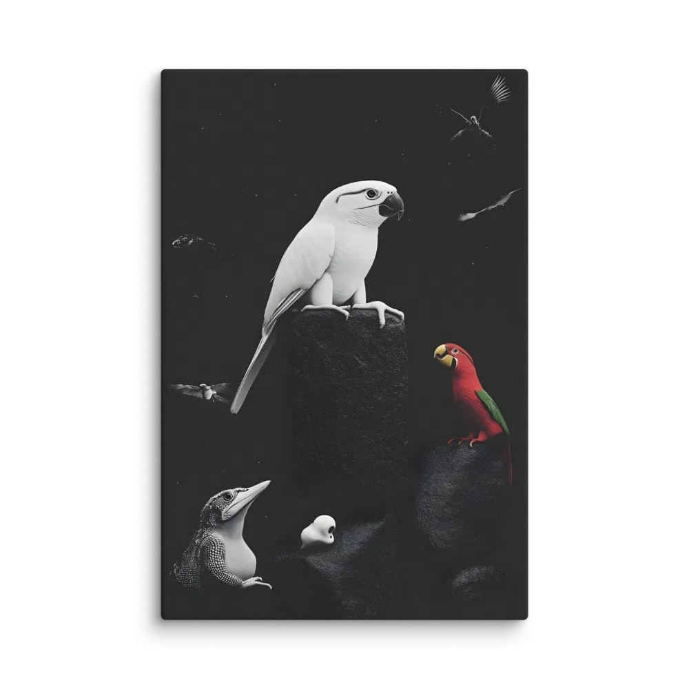 Pedestals of Feather and Stone