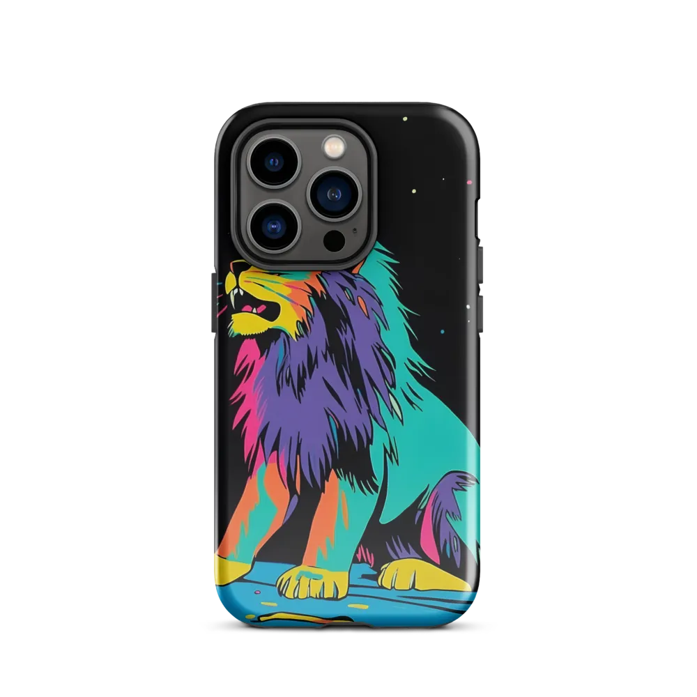 Roaring Colors: The Neon Lion