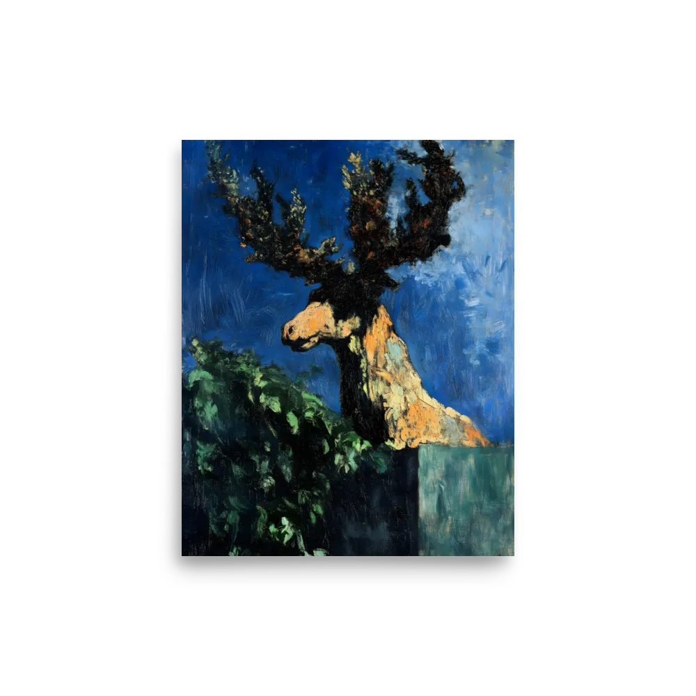 The Majestic Deer in Nature | Poster | 8″×10″