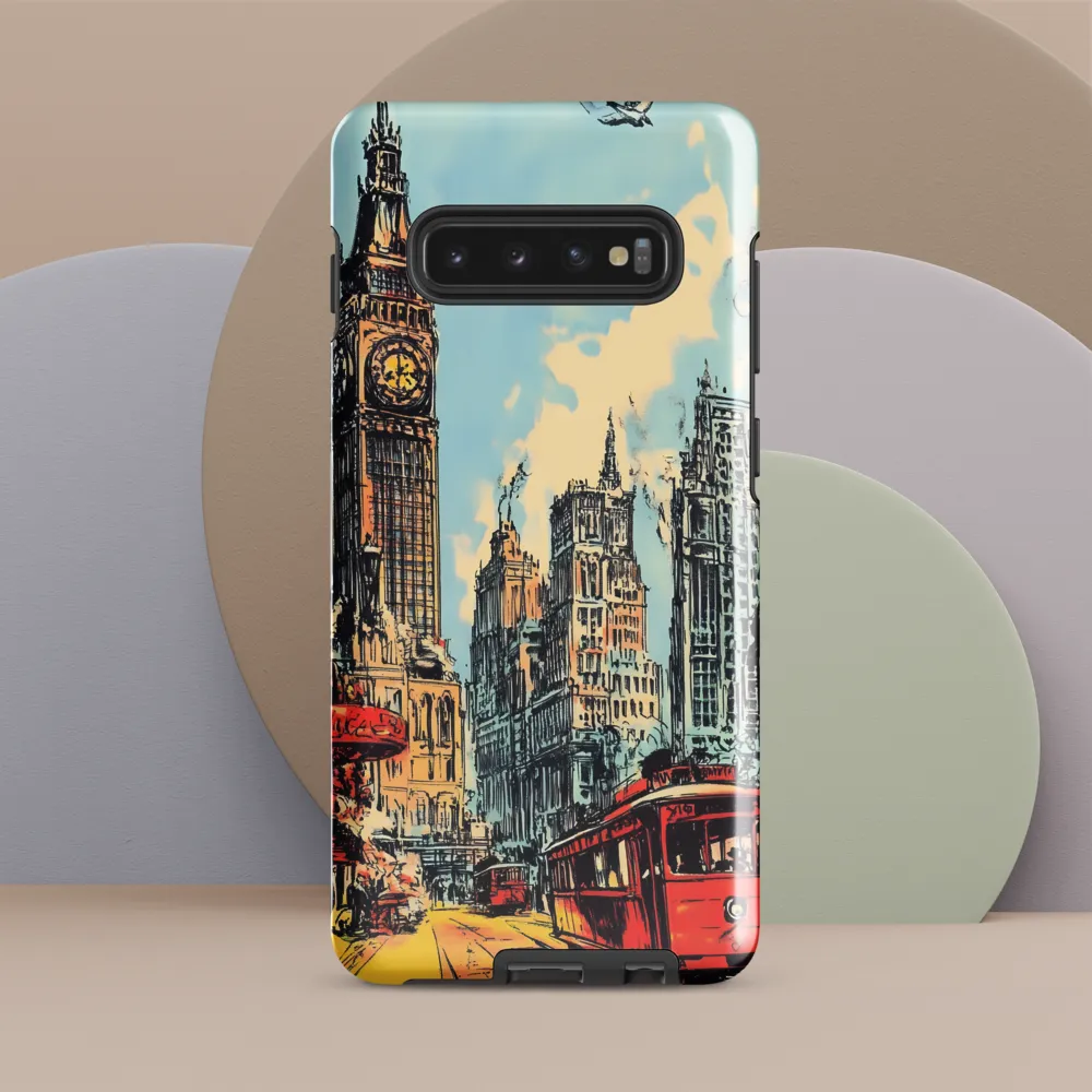 The Heartbeat of the City | Phone Case |  S10 Plus | Tough Case | Glossy