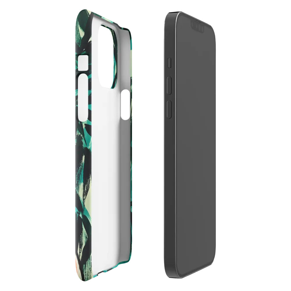 Curious Giraffe in Lush Greenery | Phone Case |  13 Pro Max | Snap Case | Glossy