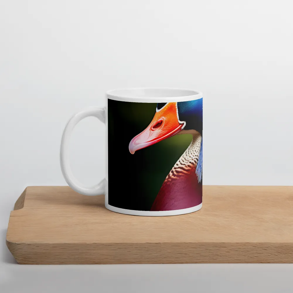 The Majestic Mandarin | Mug with White inside | 11 oz