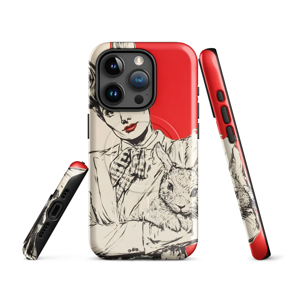 Whimsical Elegance: The Rabbit Lady