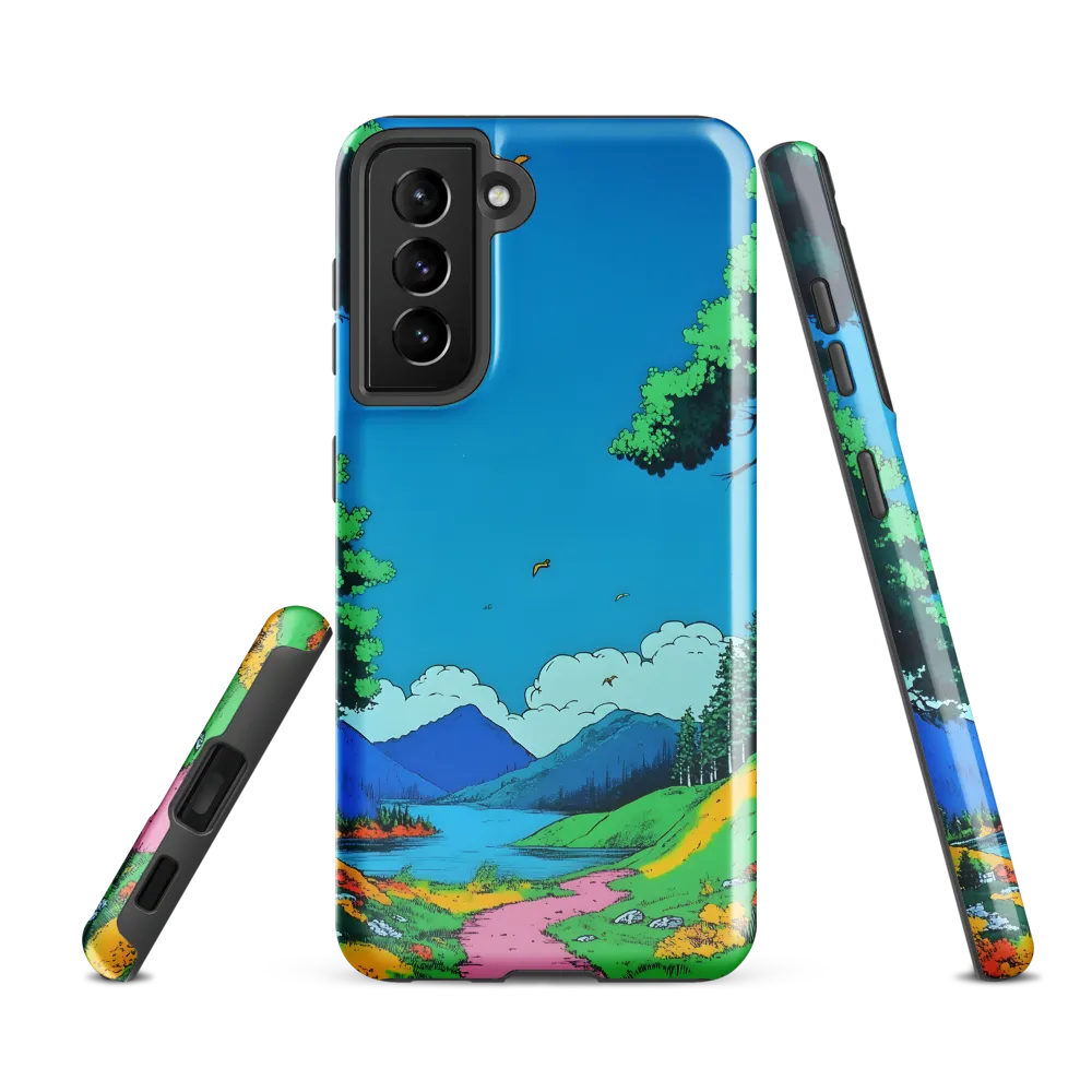 Serenity in Nature | Phone Case |  S21 FE | Tough Case | Glossy