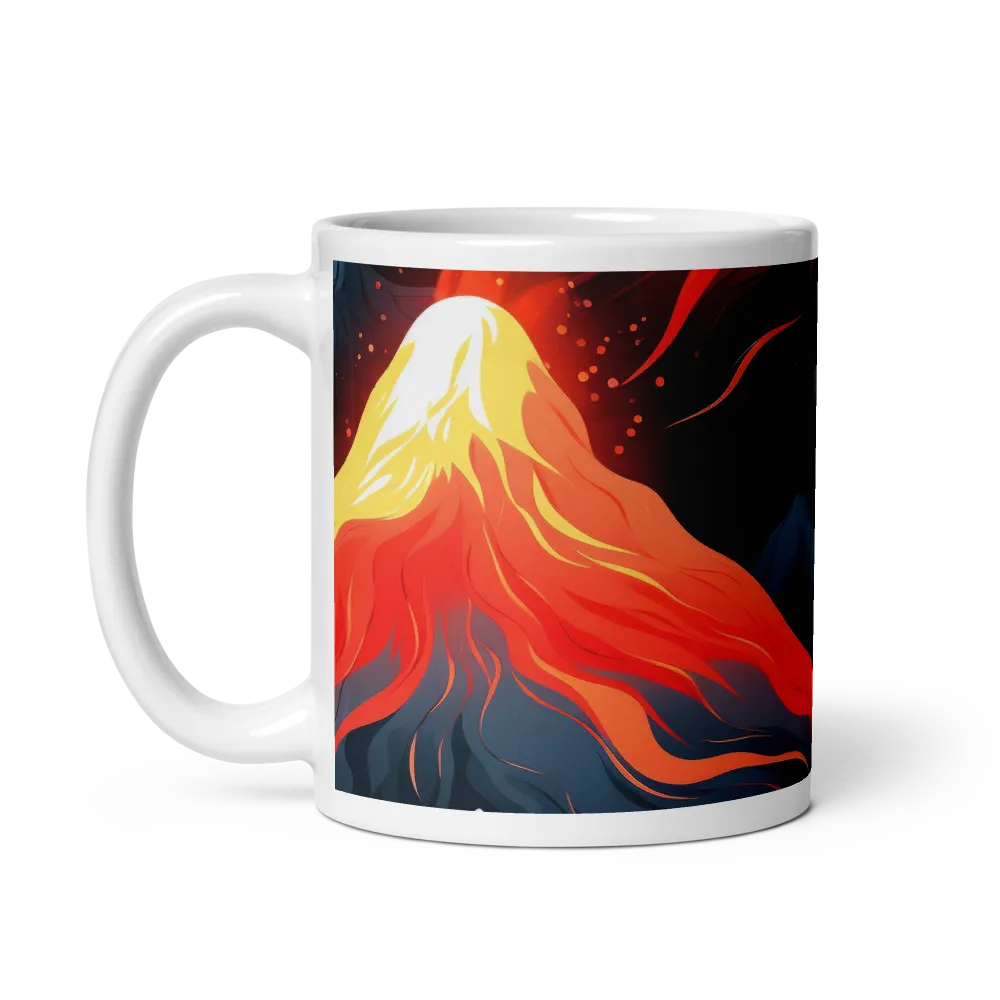 Eruption of Colors | Mug with White inside | 11 oz