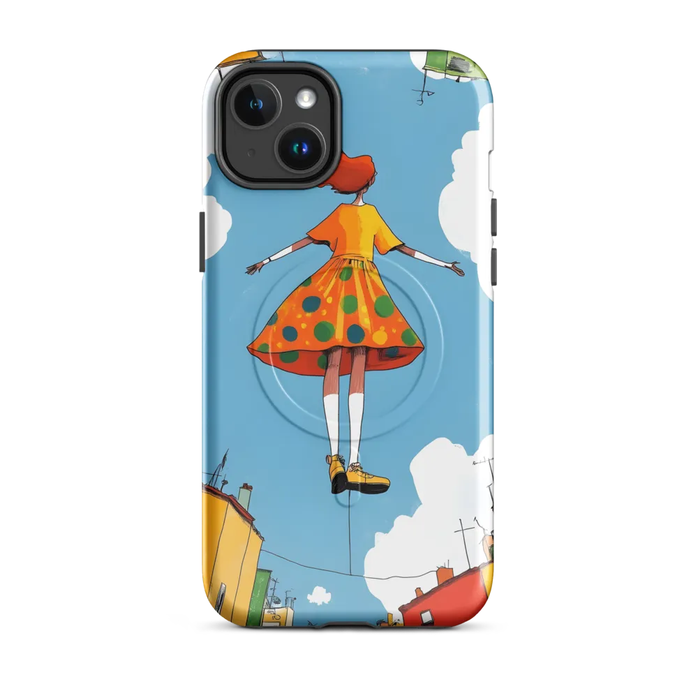 Floating Dreams in a Colorful Sky