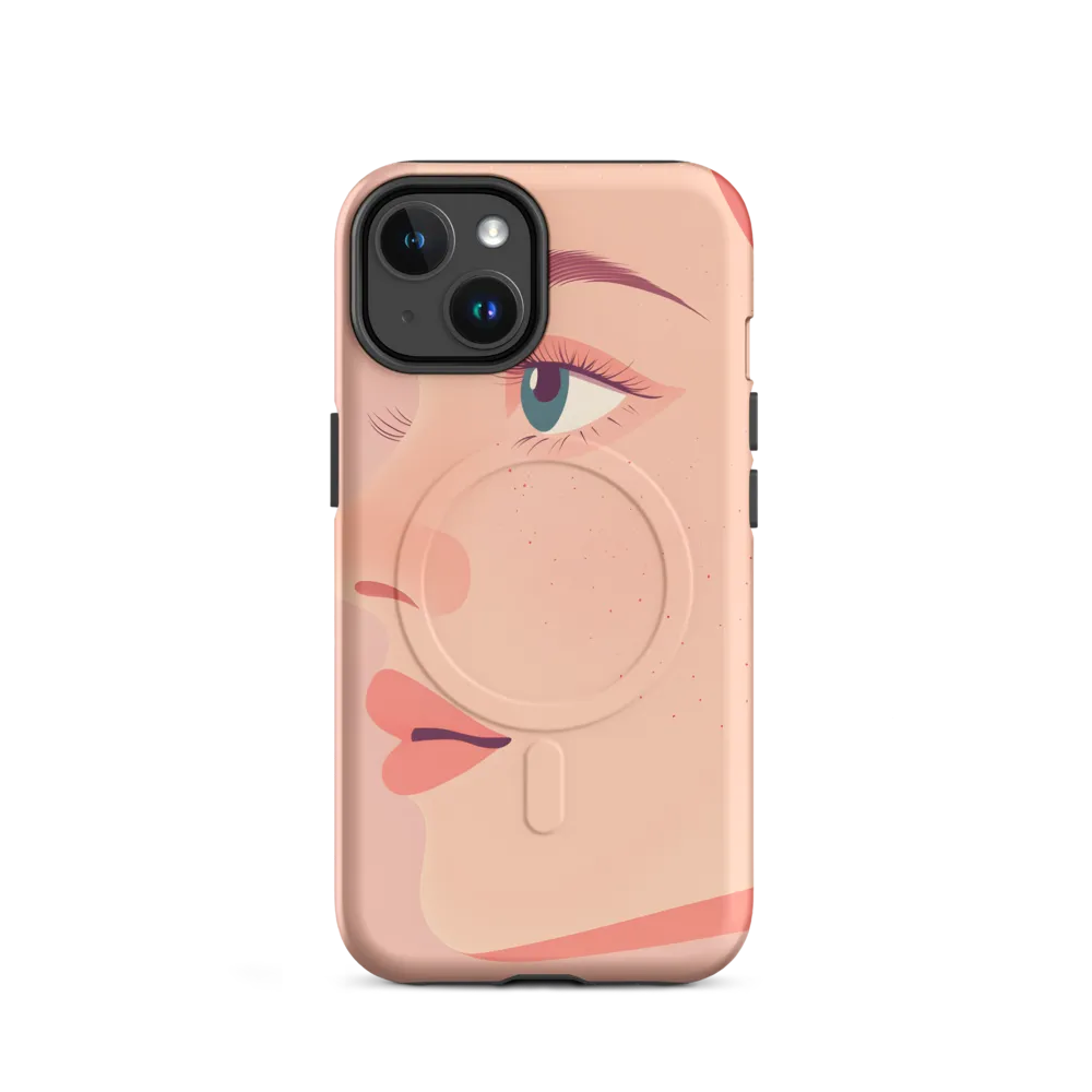 Serenity in Profile | Phone Case |  14 | MagSafe® Tough Case | Matte