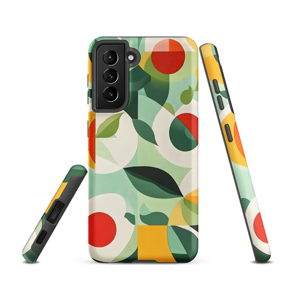Harmony in Shapes: A Playful Abstract Design