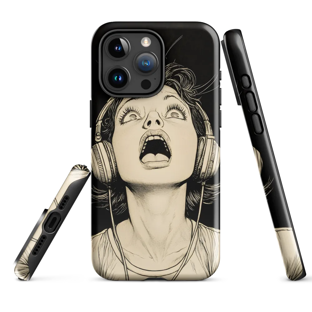 Sonic Exclamation | Phone Case |  15 Pro Max | Tough Case | Glossy