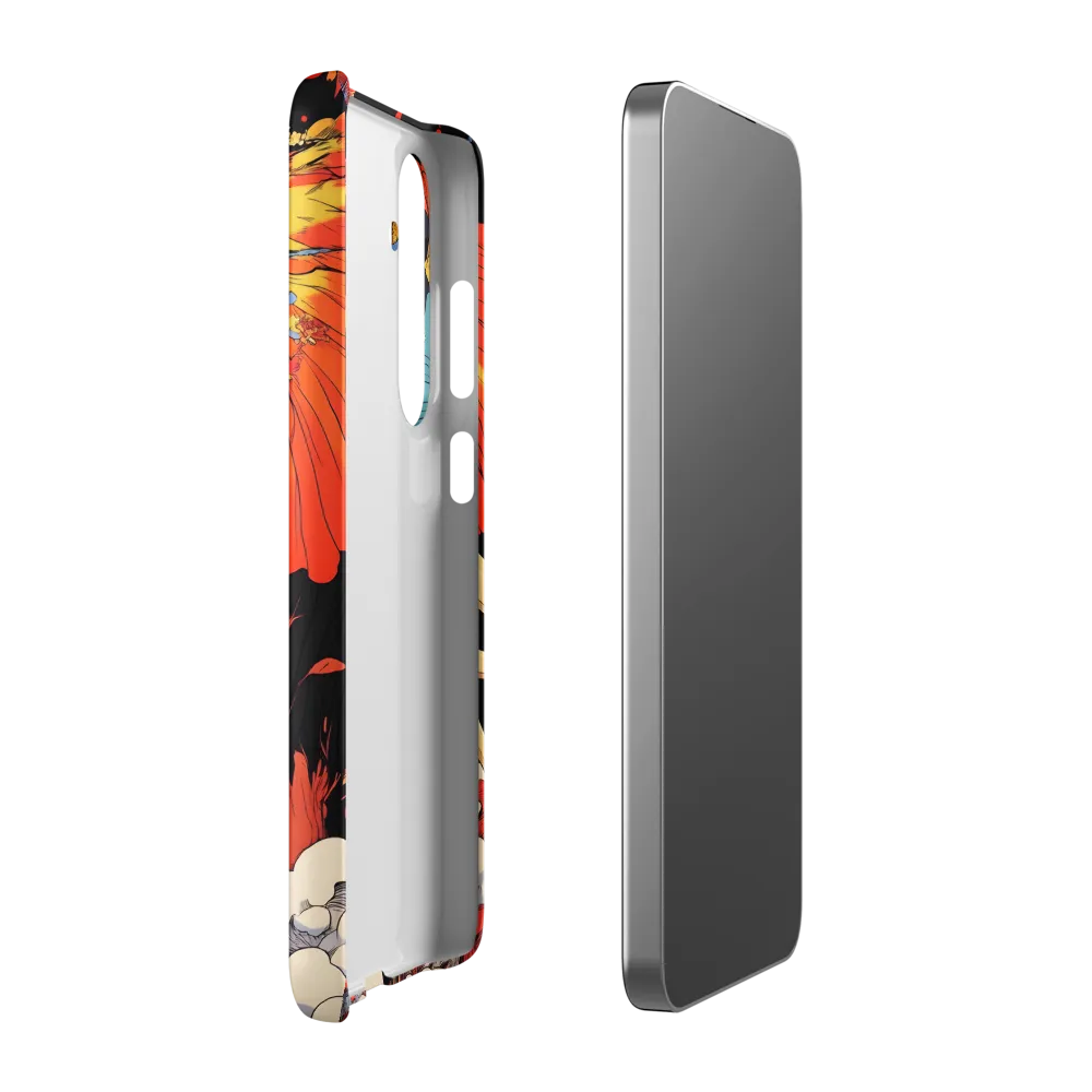 Majesty of the Floral Elephant | Phone Case |  S24 Plus | Snap Case | Matte