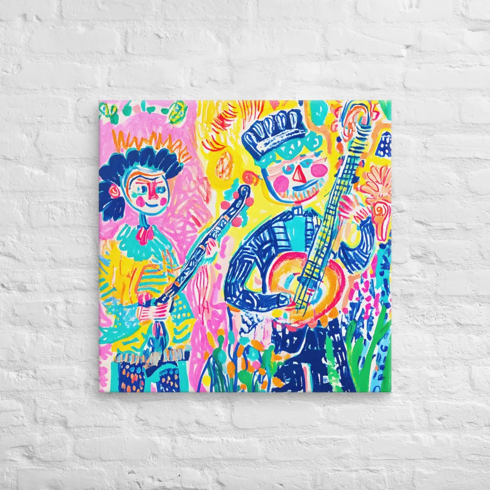 Joyful Duet: A Celebration of Music | Art Print