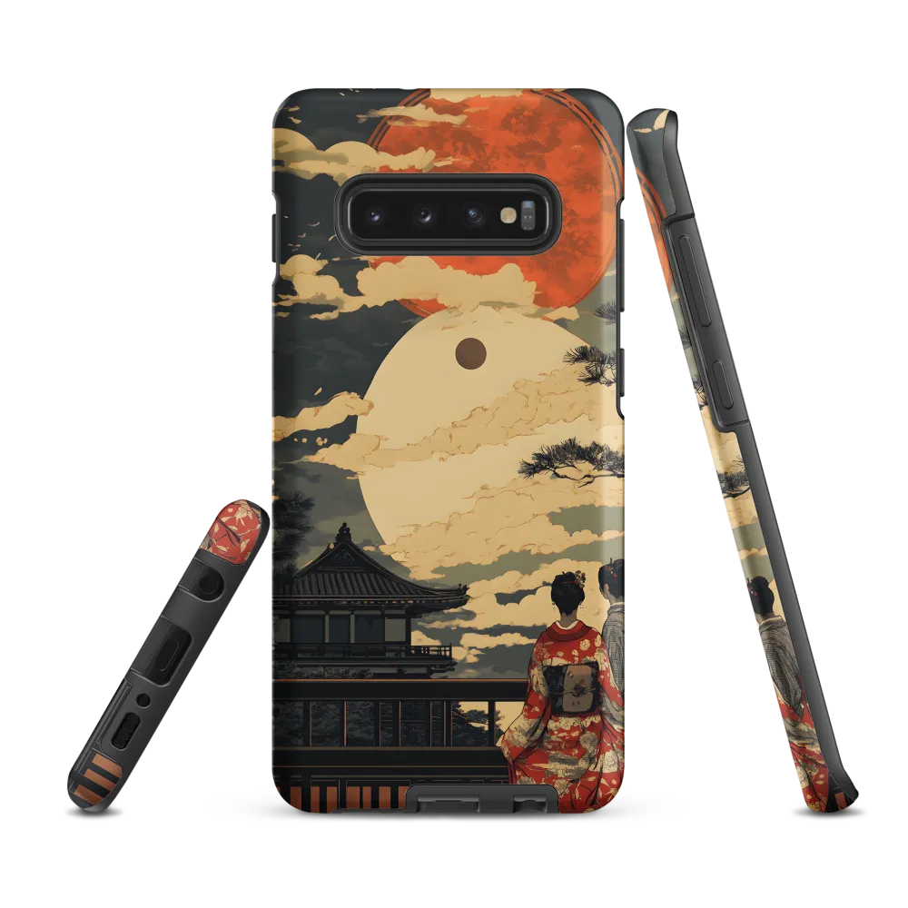 Under the Embrace of the Moon | Phone Case |  S10 Plus | Tough Case | Matte