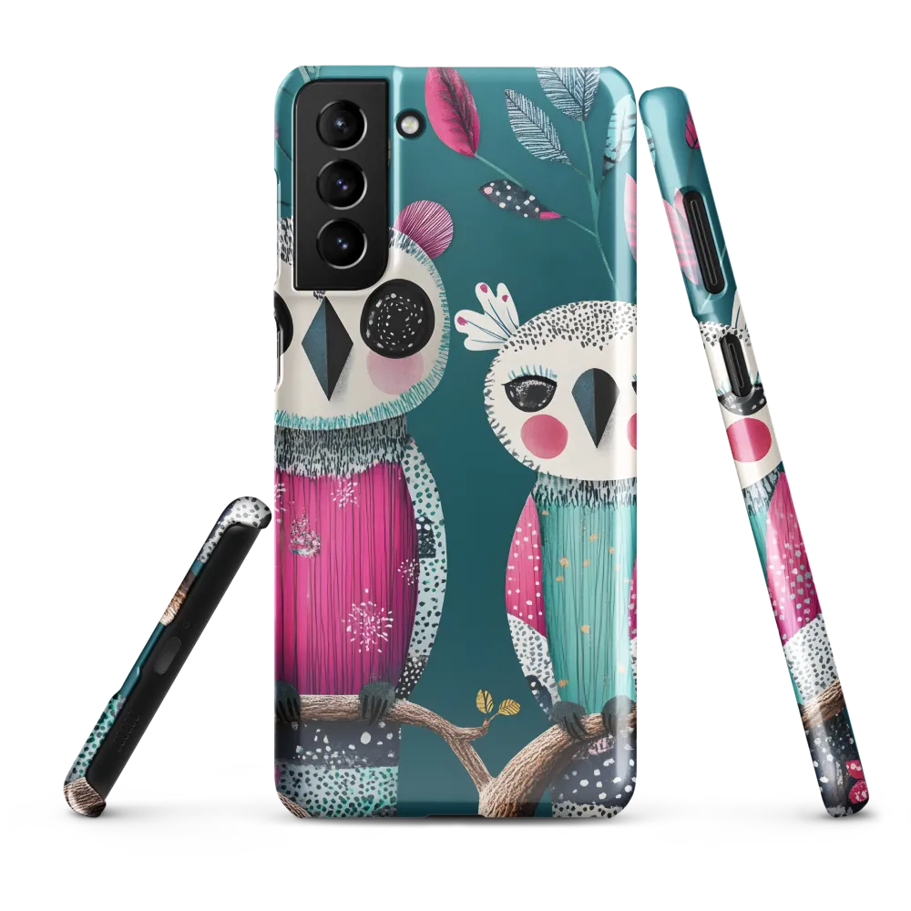 Whimsical Duo: A Celebration of Nature and Color