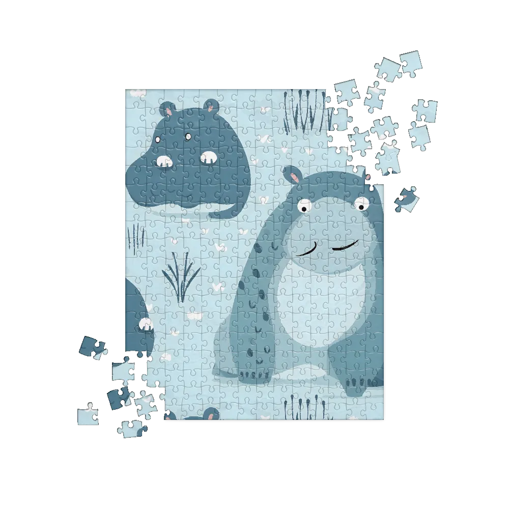 Whimsical Hippo Delight