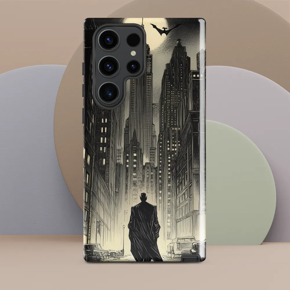 Shadows of the Gotham Night | Phone Case |  S23 Ultra | Tough Case | Glossy
