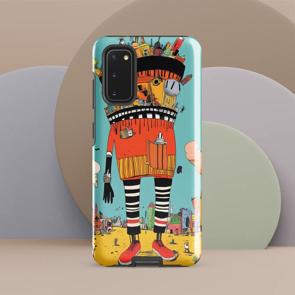 Urban Fantasia: A Whimsical Encounter | Phone Case |  S20 | Tough Case | Glossy