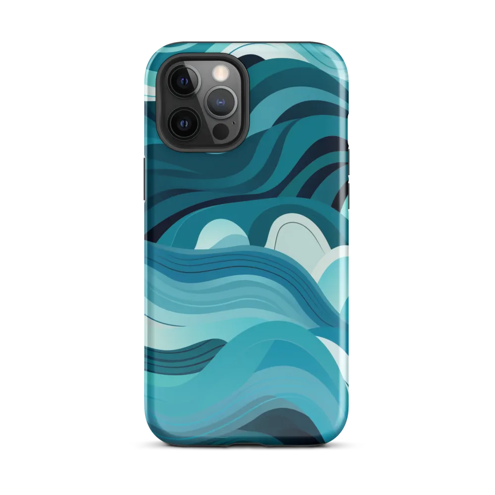 Ebb and Flow | Phone Case |  12 Pro Max | Tough Case | Glossy