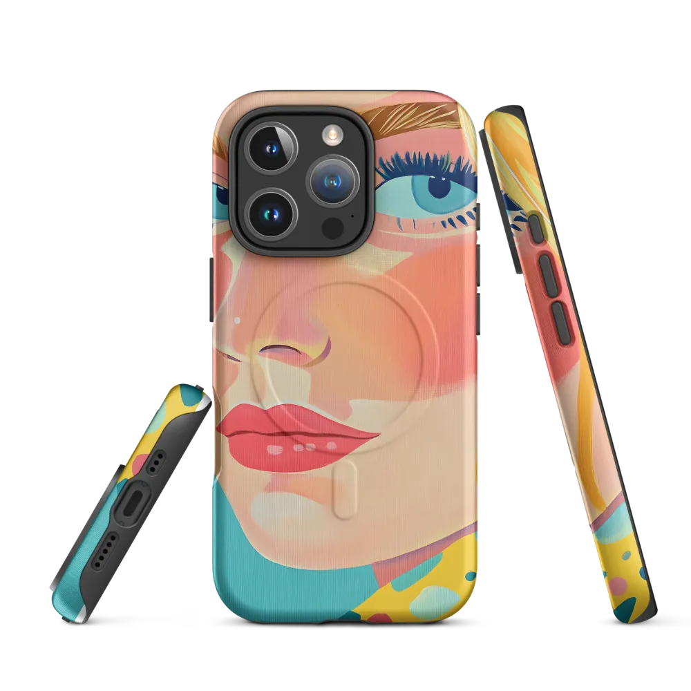 Vibrant Elegance: A Pop Art Portrait