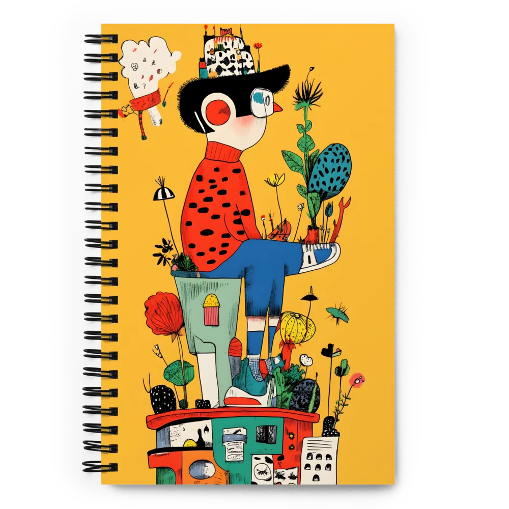 Whimsical Growth | Spiral Notebook