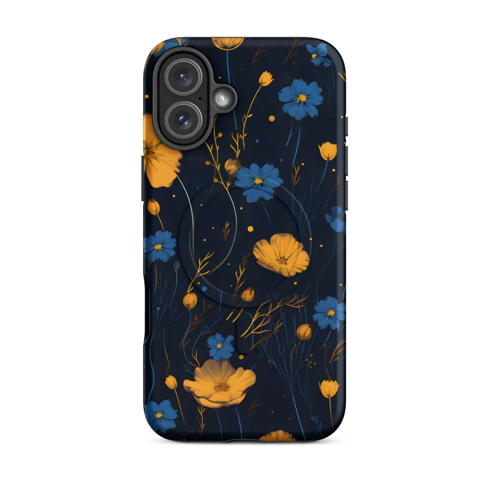 Nocturnal Blossoms | Phone Case |  16 Plus | MagSafe® Tough Case | Matte
