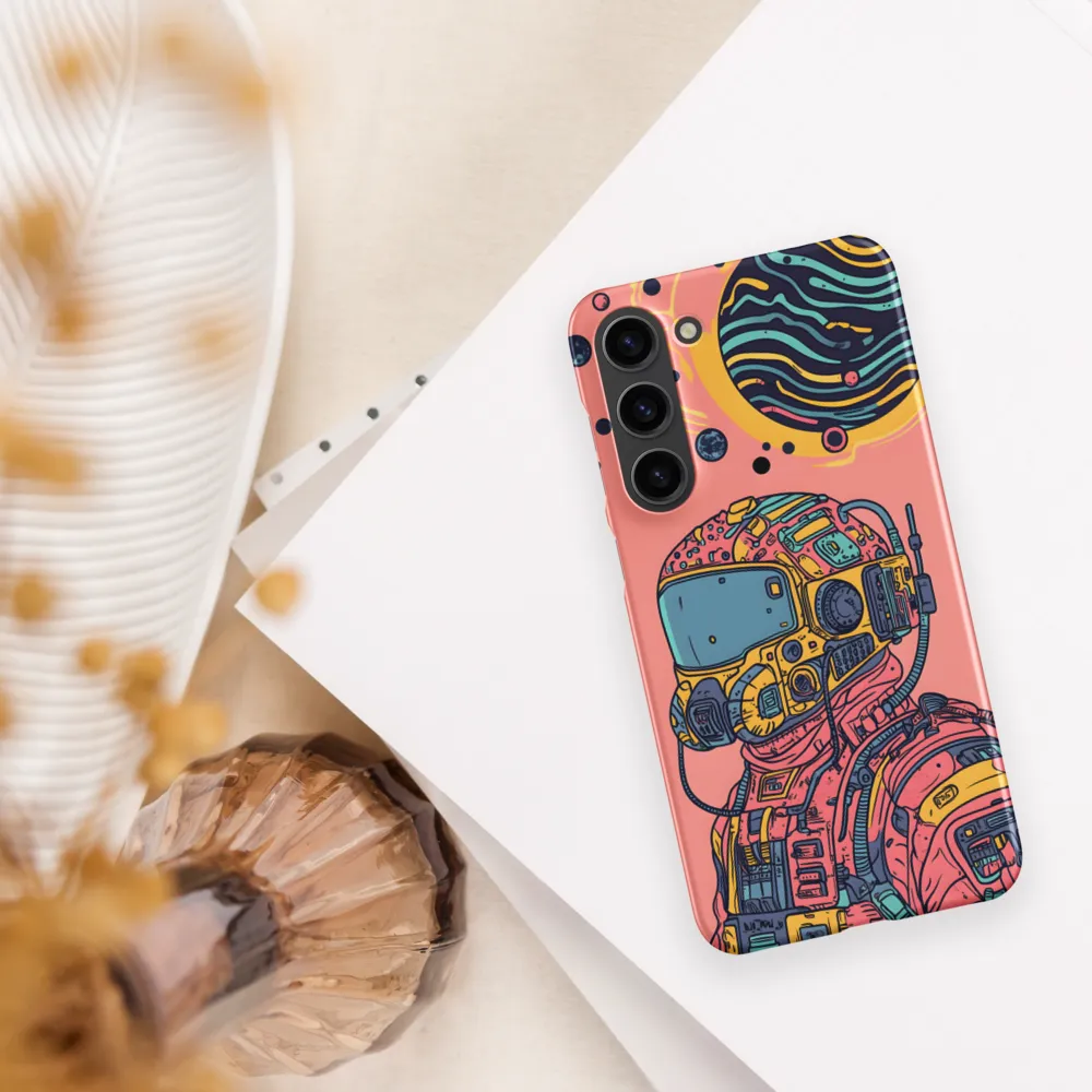 Exploration Beyond: A Digital Astronaut | Phone Case |  S23 Plus | Snap Case | Matte