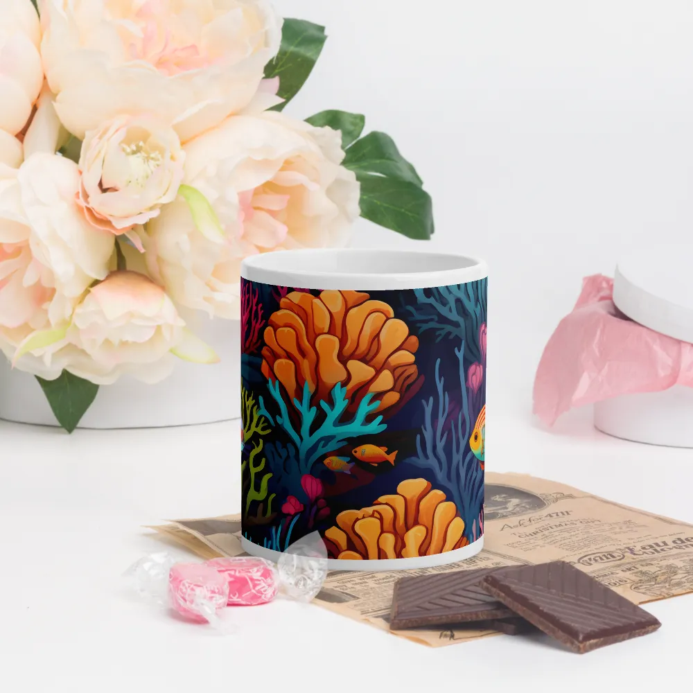 Underwater Harmony: A Coral Reef Wonderland | Mugs | Multiple Sizes & Colors