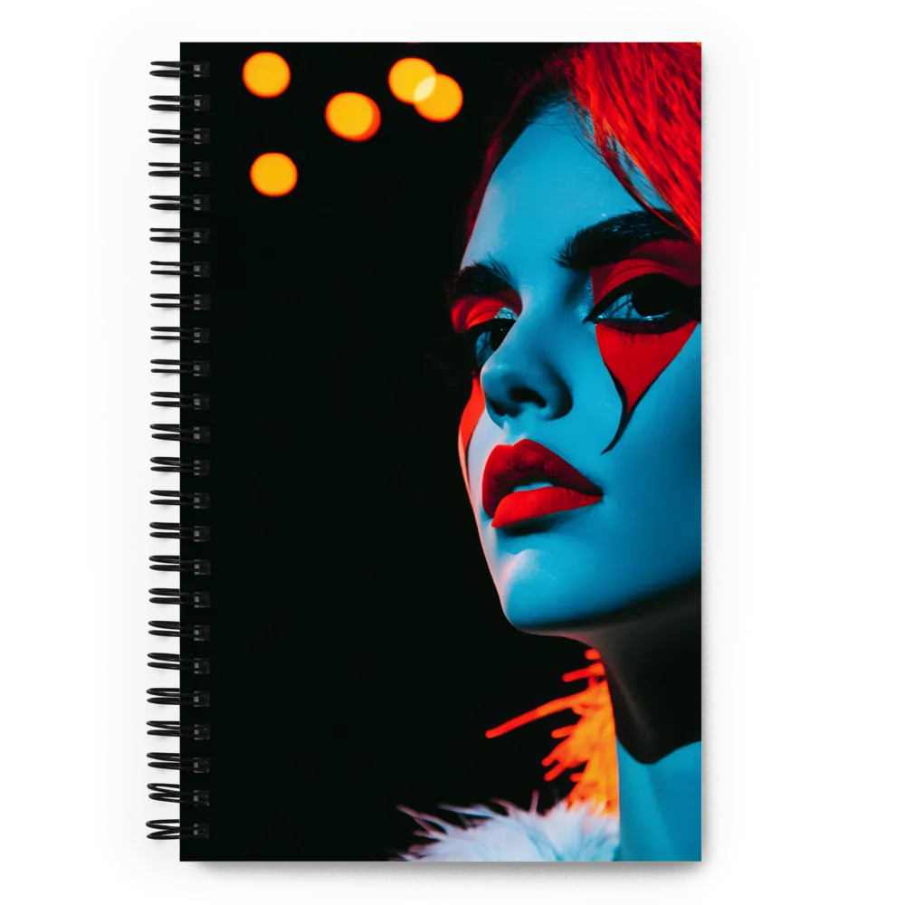 Striking Contrast: A Celebration of Bold Color | Spiral Notebook