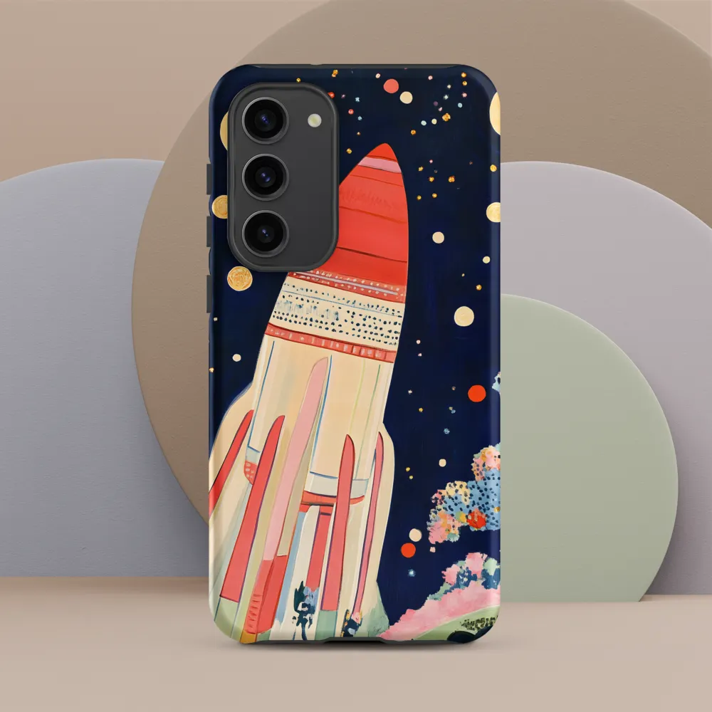Cosmic Dreams: The Rocket's Journey