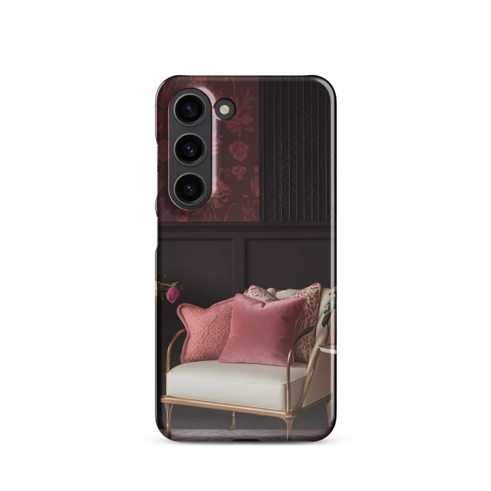 Elegance in Contrast: A Modern Interior Design | Phone Case |  S23 | Snap Case | Glossy